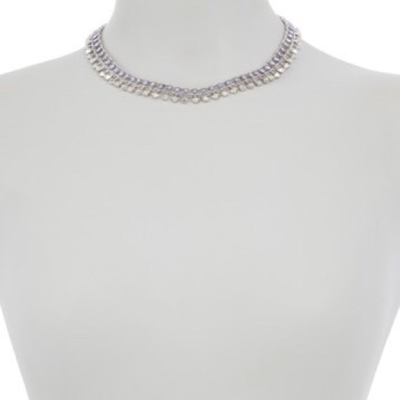 KENDRA SCOTT “Oscar” Lilac Choker Necklace - Picture 2 of 4